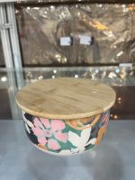 ظرف درب دار درب چوبی بامبو - تصویر 3